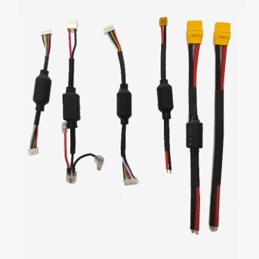 Magnetic ring anti-interference cable